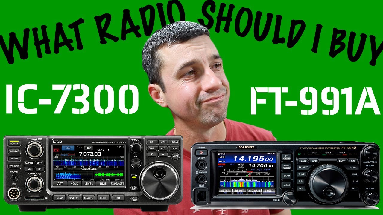 Распаковка Yaesu FT-991A + эфирные тесты