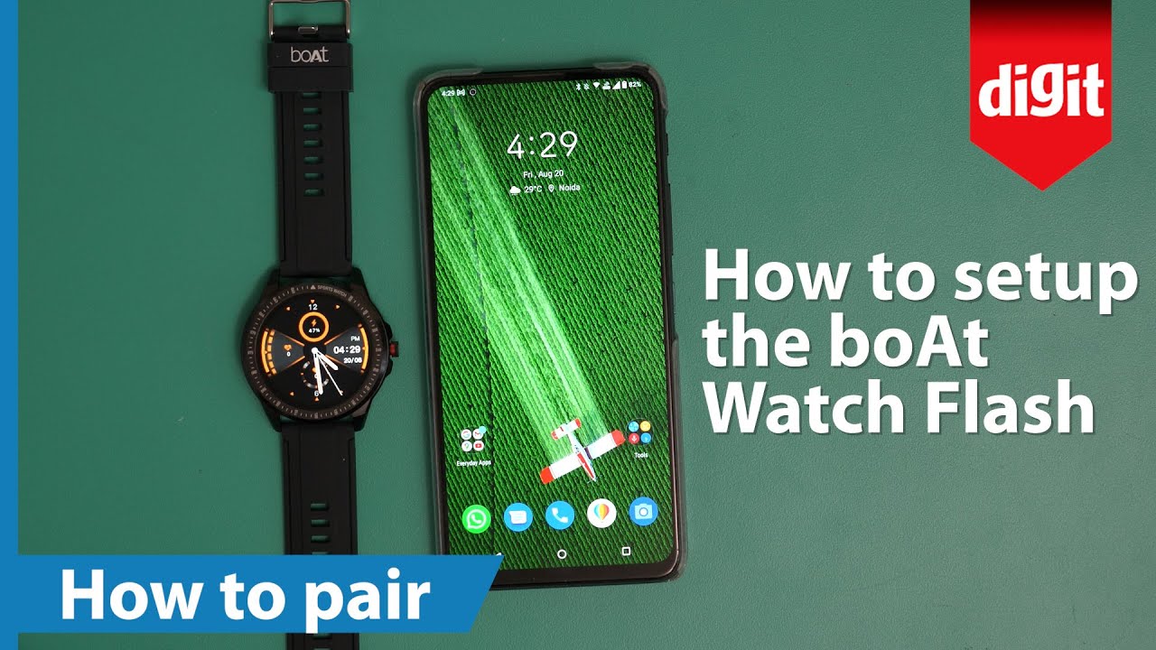 How to Setup the boAt Watch Flash & How to Pair