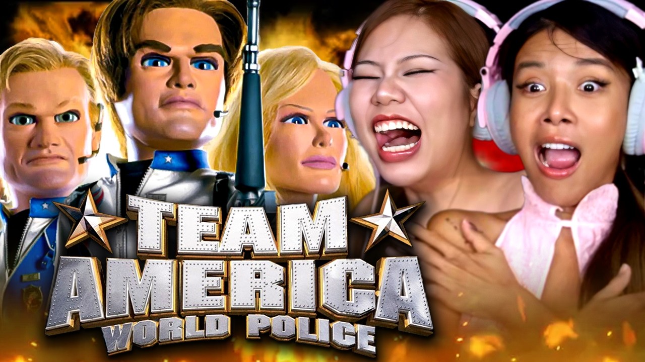 Asian Girls React | Team America: World Police | First Time Watch