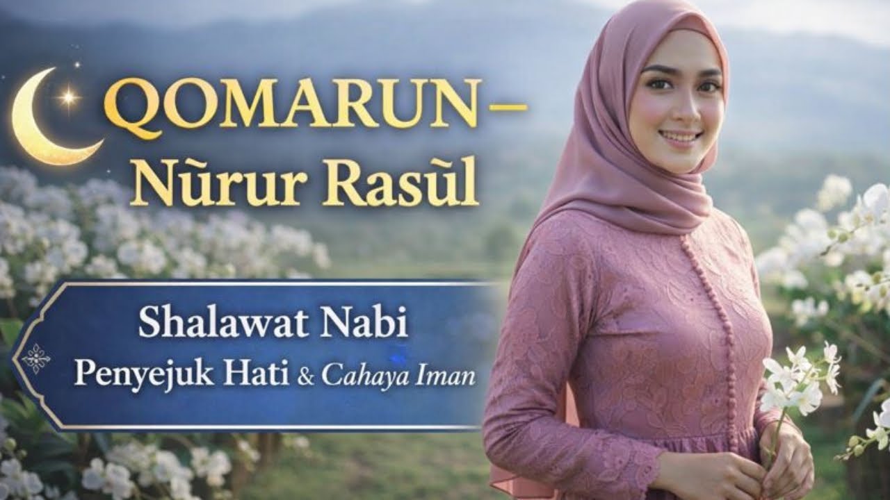 QOMARUN – Nūrur Rasūl 🌙✨ | Shalawat Nabi Penyejuk Hati & Cahaya Iman