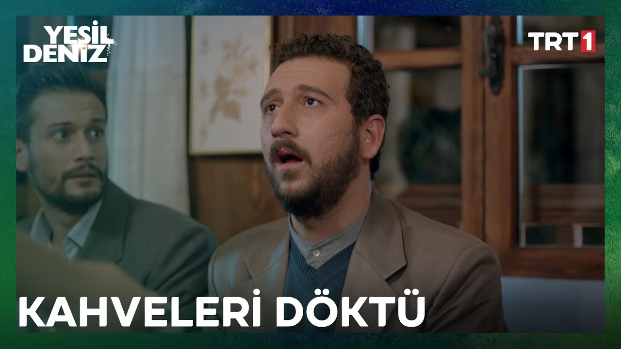 Cemil, heyecandan ne yapacağını şaşırdı! - Yeşil Deniz Özel Sahneler