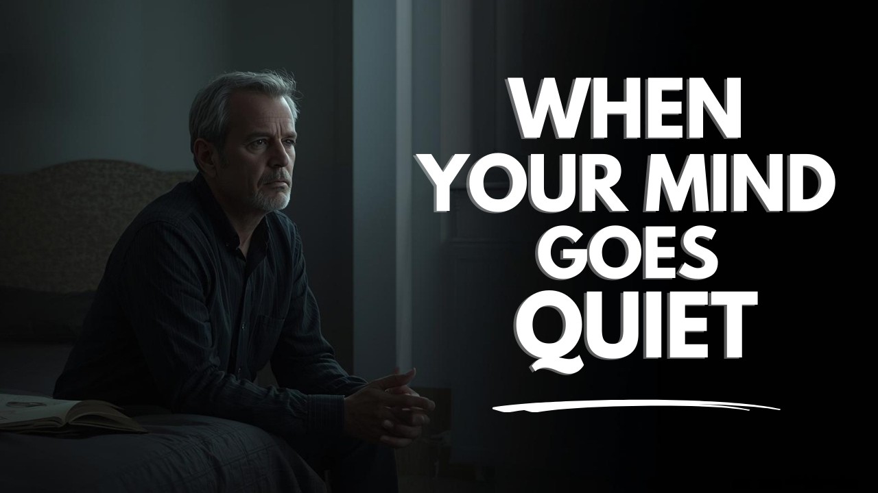 When Your Mind Goes Quiet Like This, There’s a Reason