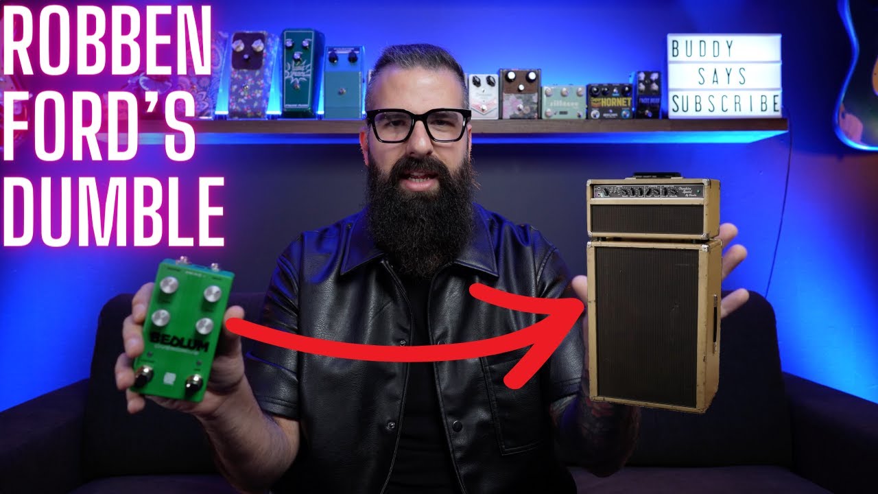 Robben Ford's Fabled #102 DUMBLE In A Box! LPD Pedals Bedlum 102 OverDrive