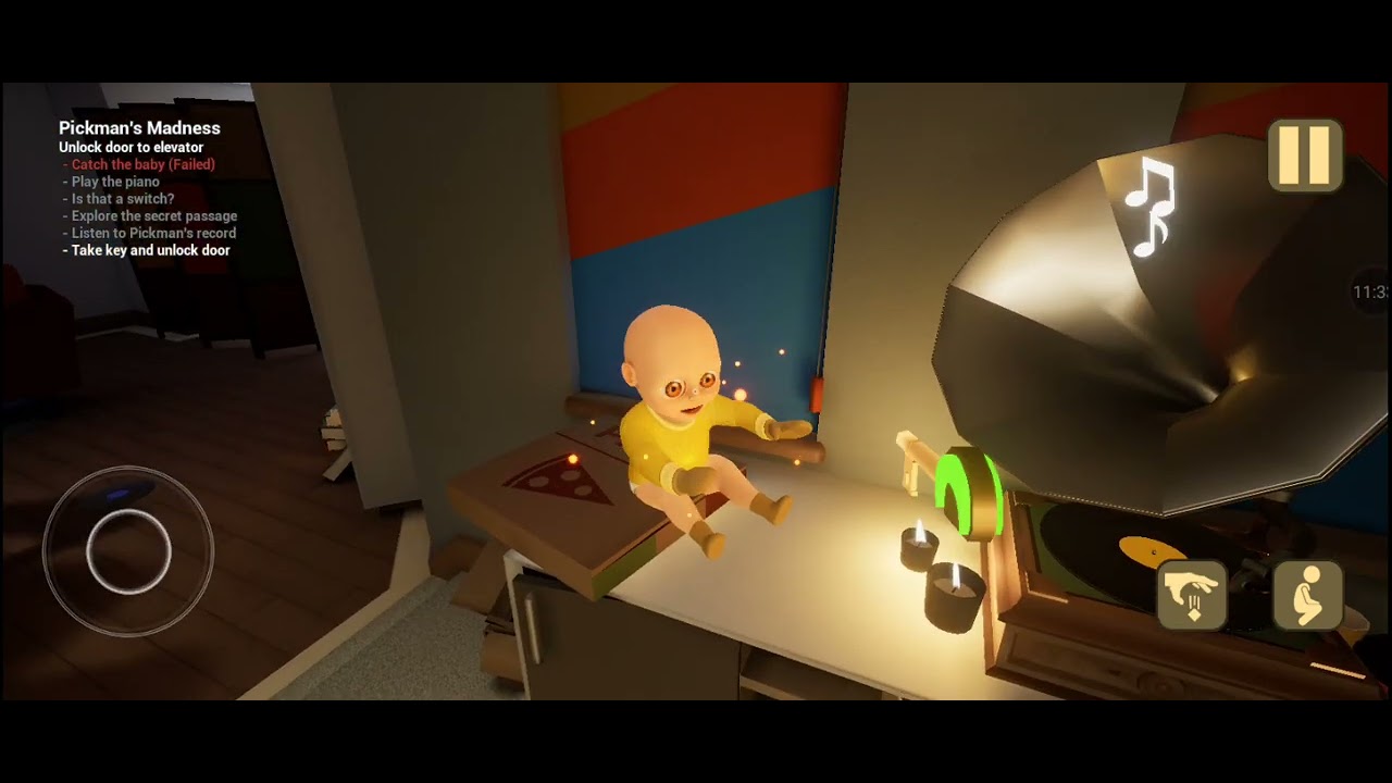 The baby in yellow ACT 2