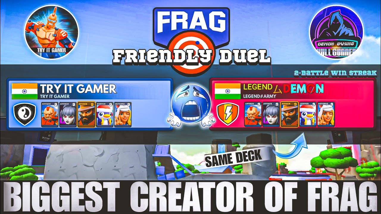 Friendly Duel With @LEGEND_DEMON_GAMING - Farg Pro Shooter 🤯🔥