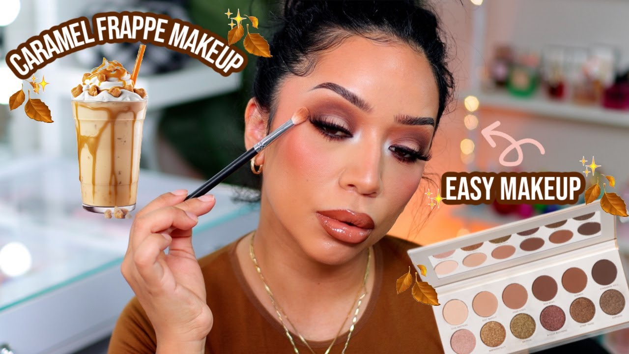 Макияж в стиле карамельного фраппе 🍂 | Уютная осень GRWM 2025