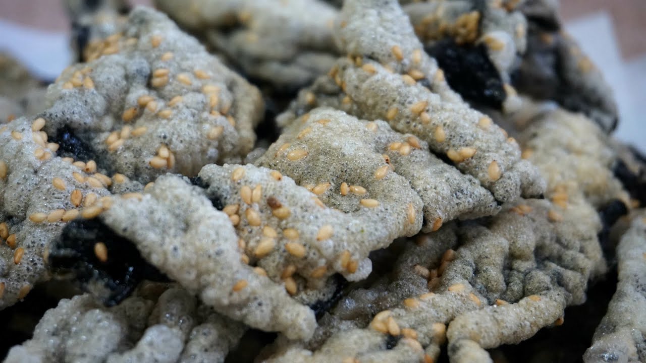 맛남의광장 백종원 김부각 만드는 법, 바삭바삭 찹쌀김부각 레시피