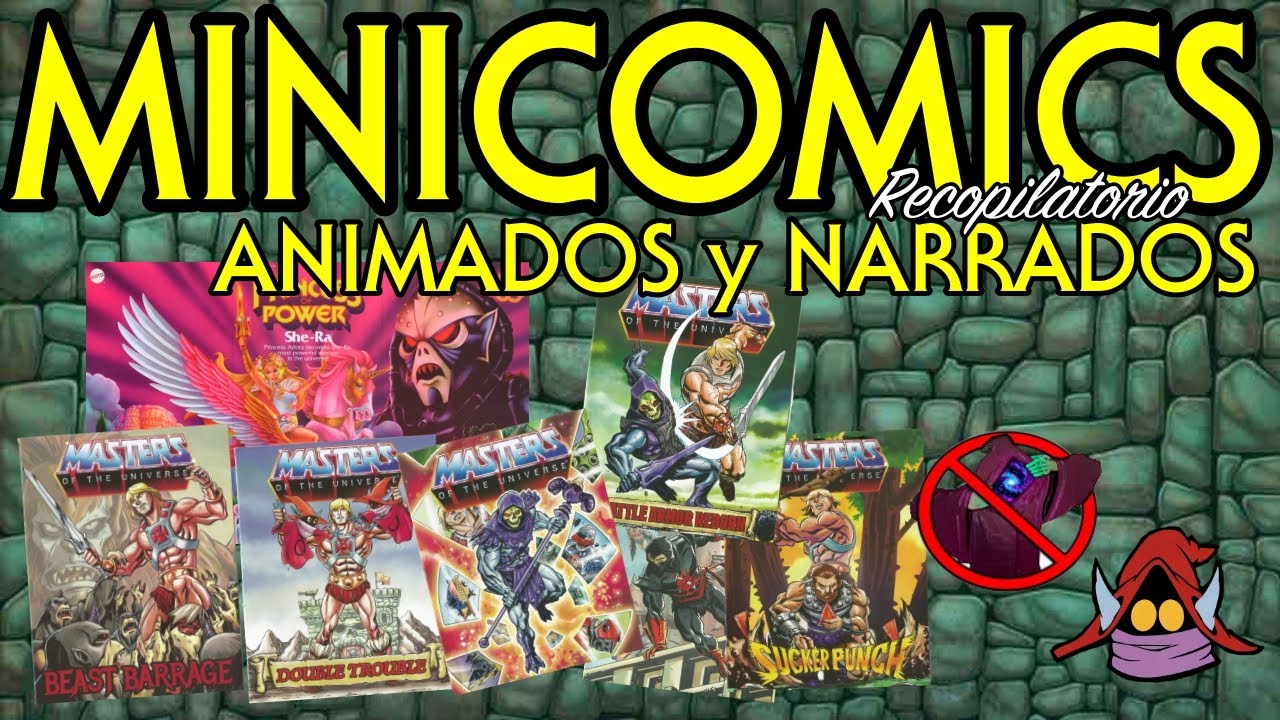 Minicomics Origins RECOPILATORIO Masters of the universe