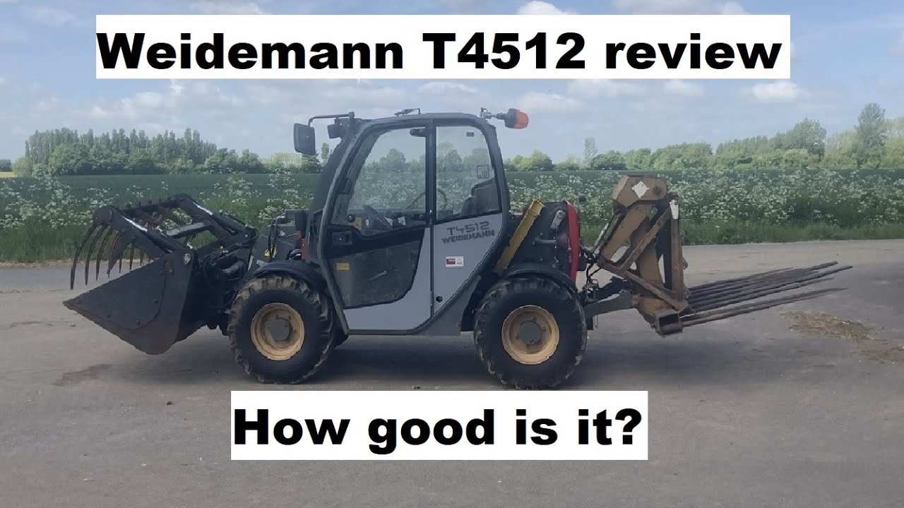 A review on the T4512 Weidemann telehandler.