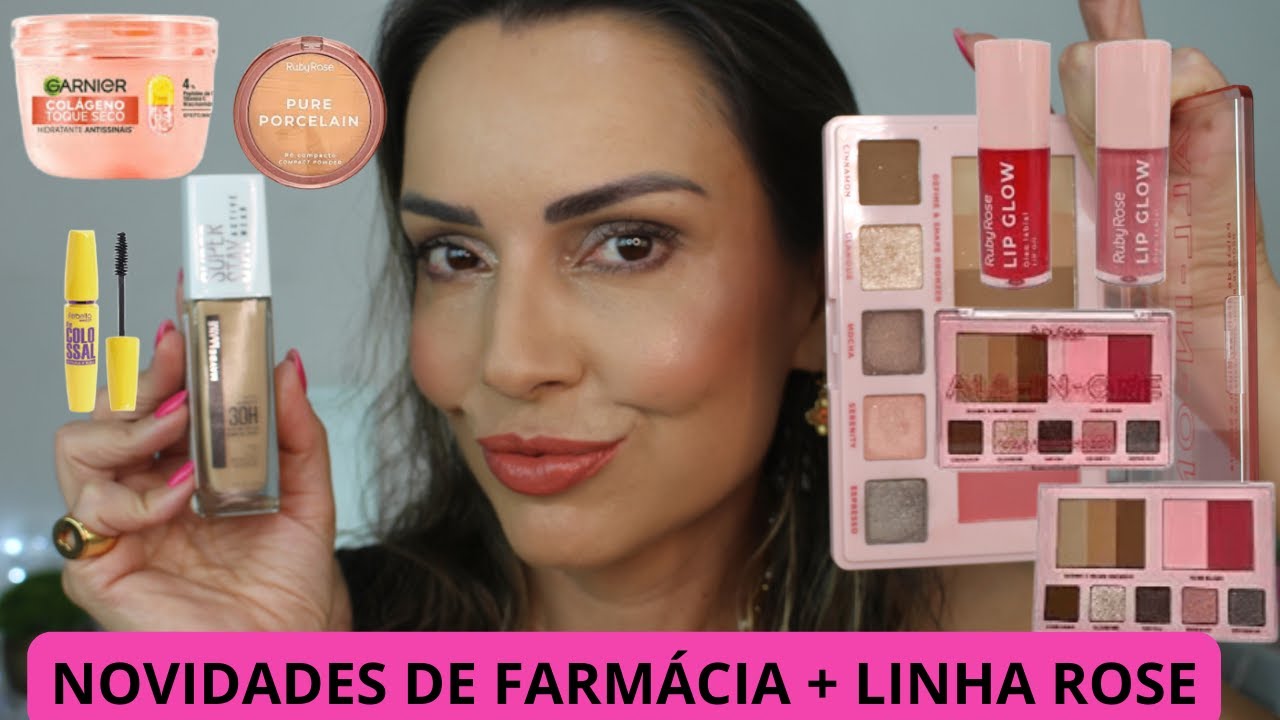 NOVIDADES DE FARMÁCIA + LINHA ROSA RUBY ROSE