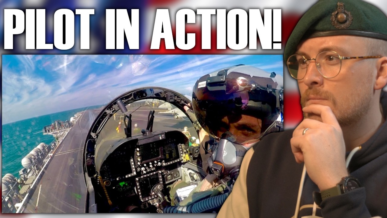 Royal Marine Reacts To What Fighter Pilots ACTUALLY Do Just Before Launch