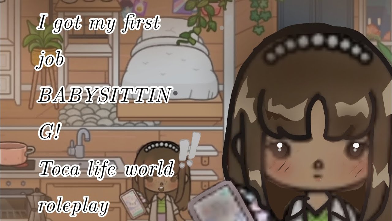 I got my first job! Babysitter #toca#boca#,tocalifeworld#tocaboca#lifeisbutadream 