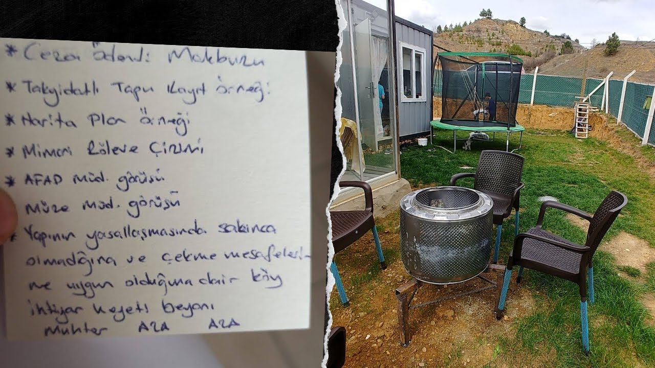 Liste Tamam Ama Konteyner Kaldırıldı.