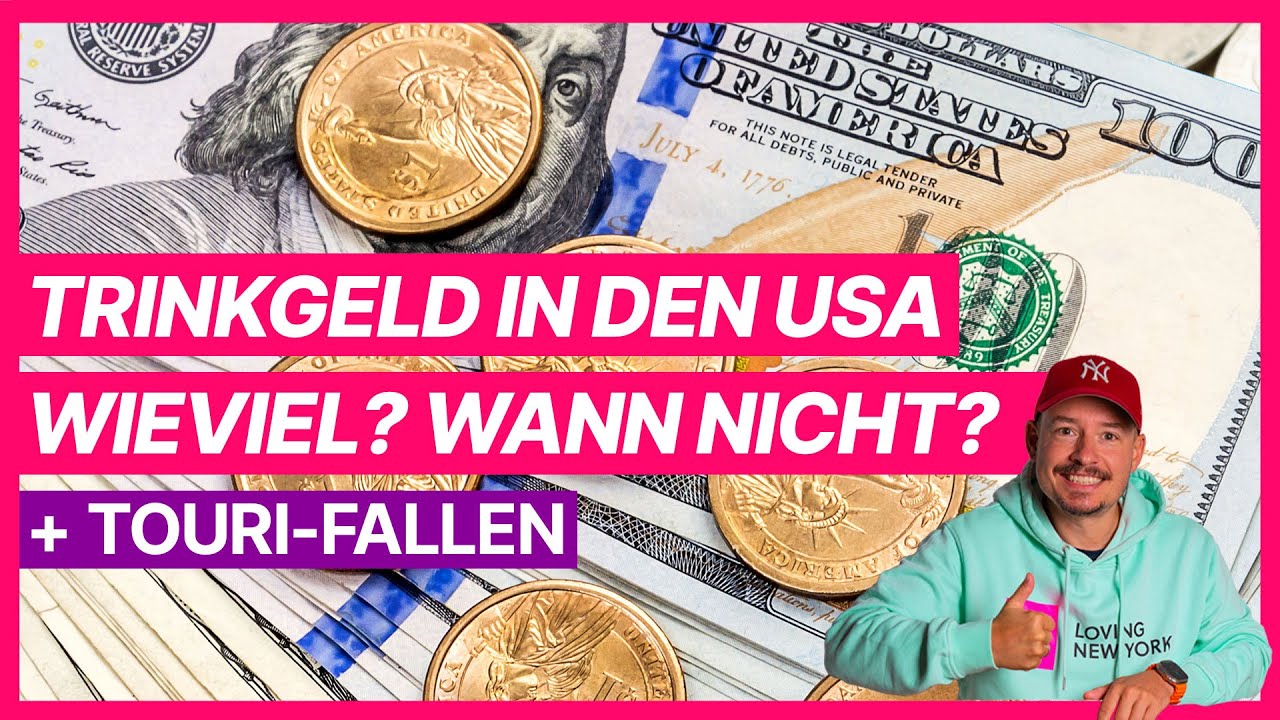 Trinkgeld in den USA 🇺🇸 Wieviel? Und wann NICHT? Meine Tipps für 2026!