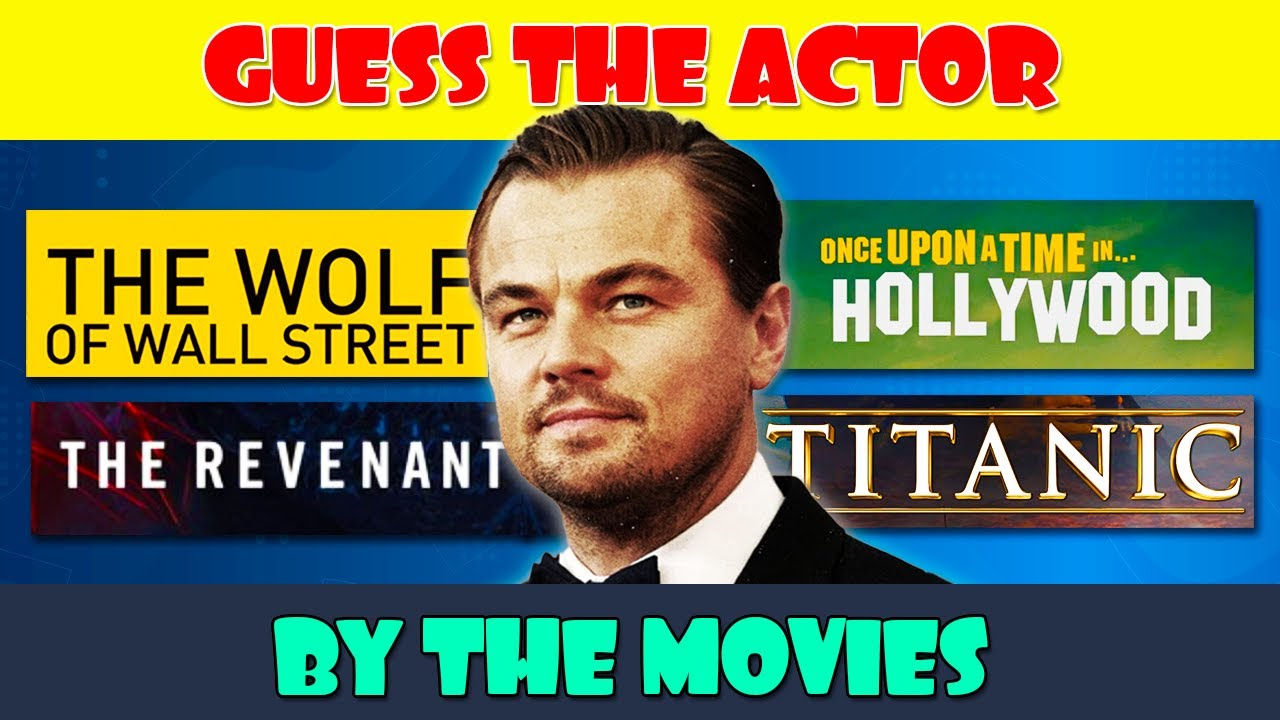 Can You Guess the Actor by 4 Movies? 50 Actors & Actresses Movie Quiz 🍿