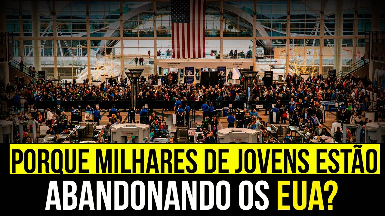 Por que os Jovens estão ABANDONANDO os E.U.A? O que estão DESCOBRINDO ao deixar o país 