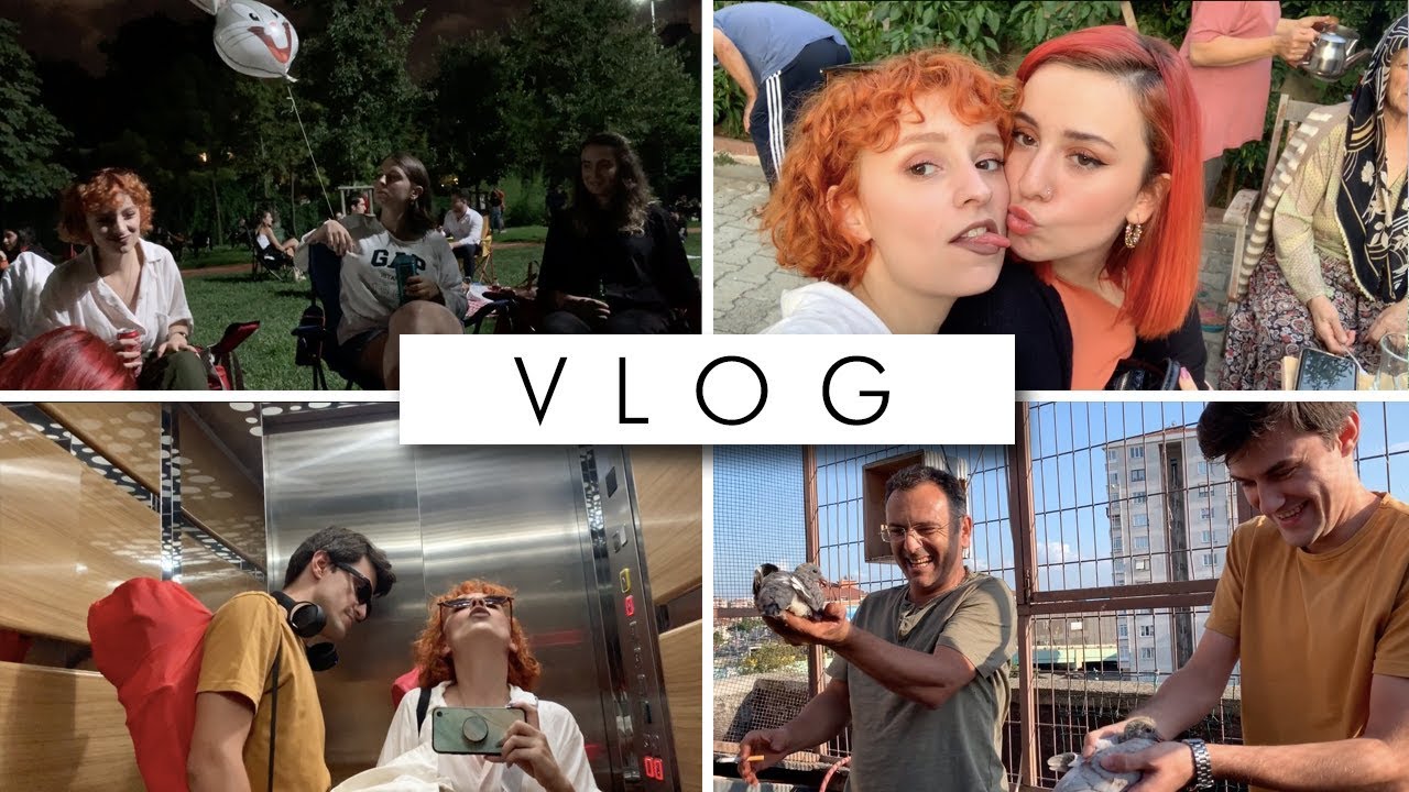 LAMBUR LUMBUR VLOG | annemler, güvercin beslemek ve yine caddebostan