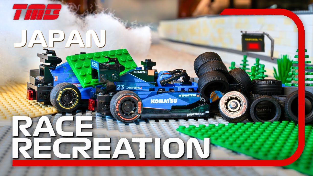Race Recreation | 2024 Lego Japanese Grand Prix