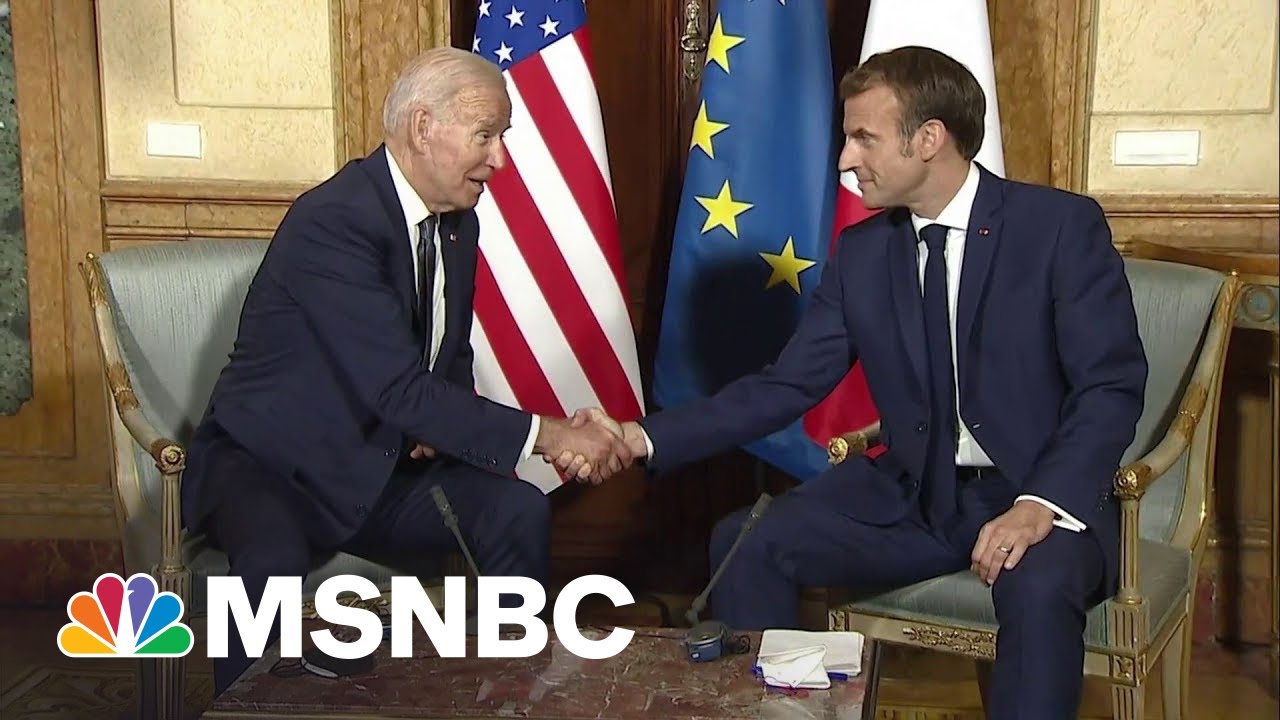 Biden Assures Macron That France Is 'Incredibly Valuable' U.S. Ally