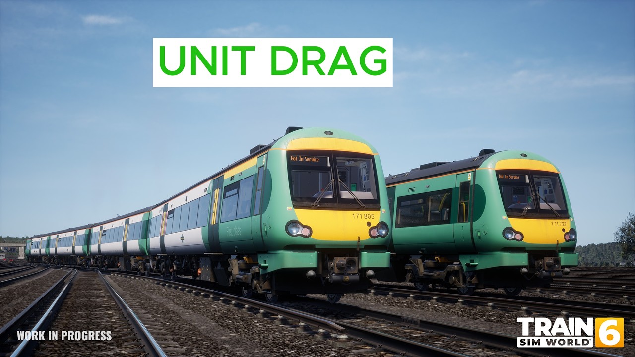 Train Sim World 6 East Coastway: Unit Drag