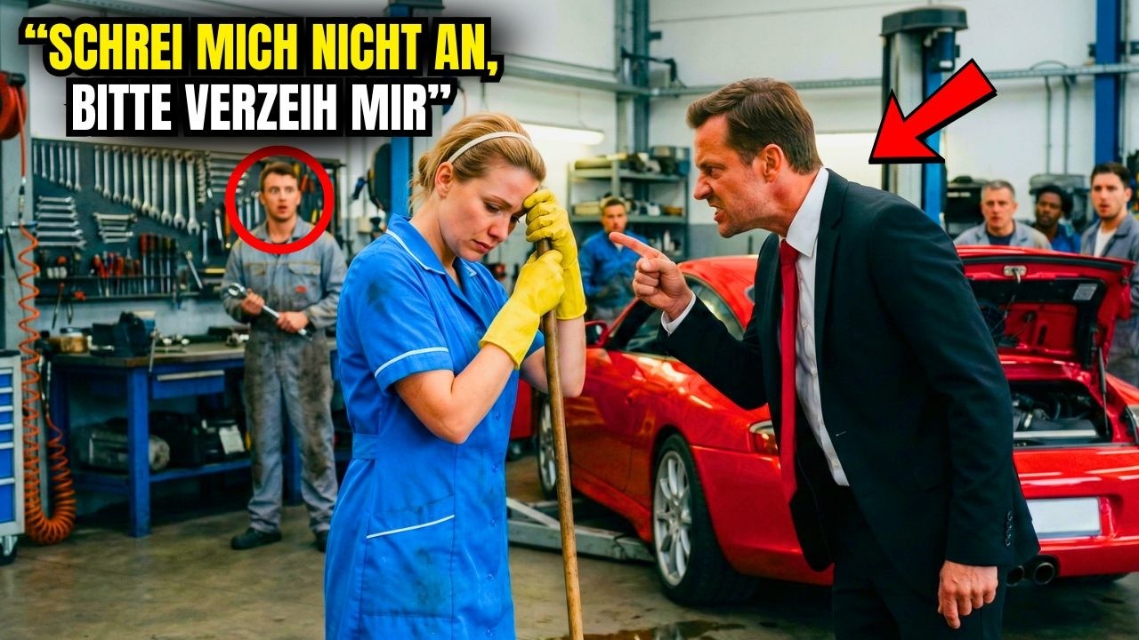 MILLIONÄR DEMÜTIGT EINE REINIGUNGSKRAFT DER FIRMA, UND WAS SIE ANTWORTET, SCHOCKIERT ALLE!