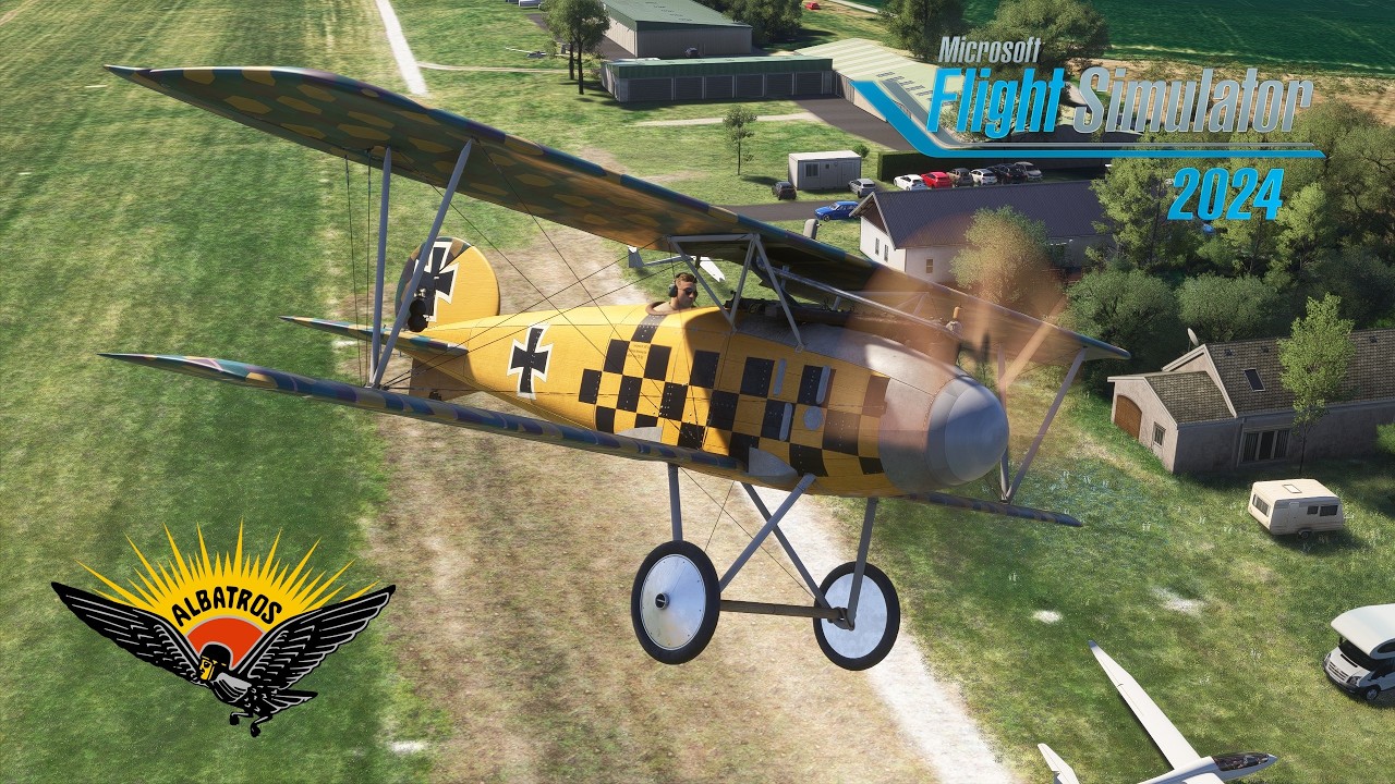 Flightlevel24 Albatros D.III O.A.W. – First Aerobatic Display – Microsoft Flight Simulator 2024