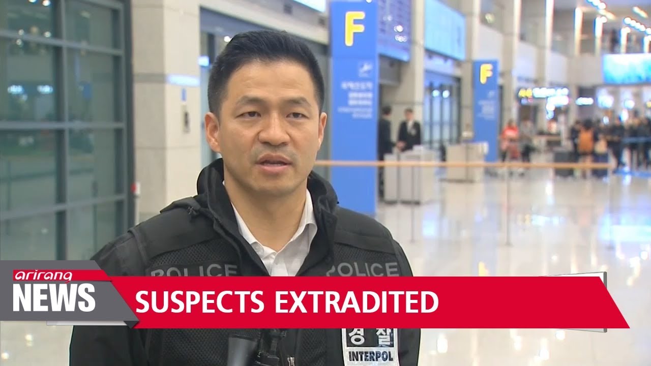 47 Korean fugitives extradited from the Philippines