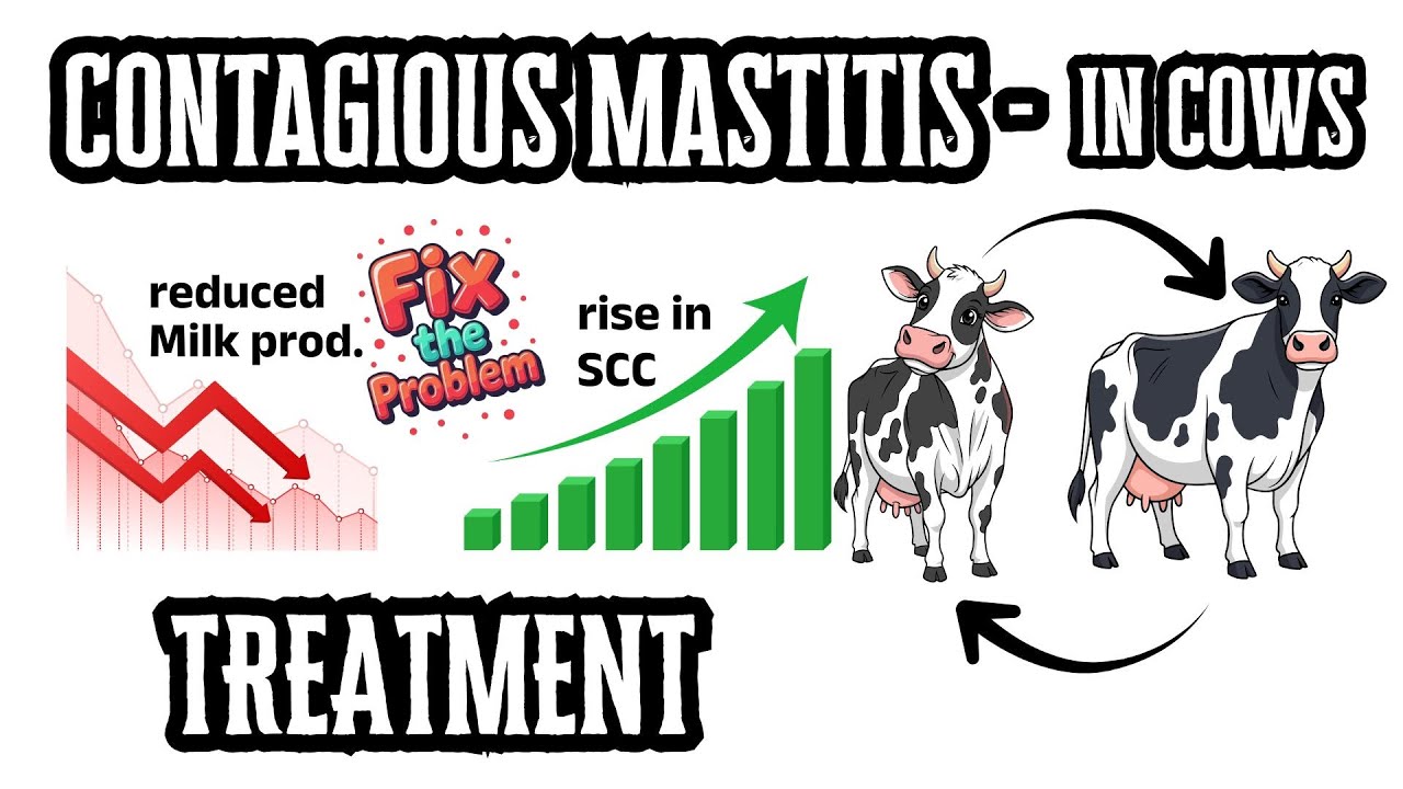 Contagious Mastitis Treatment | Ali Veterinary Wisdom | Dairy Farming