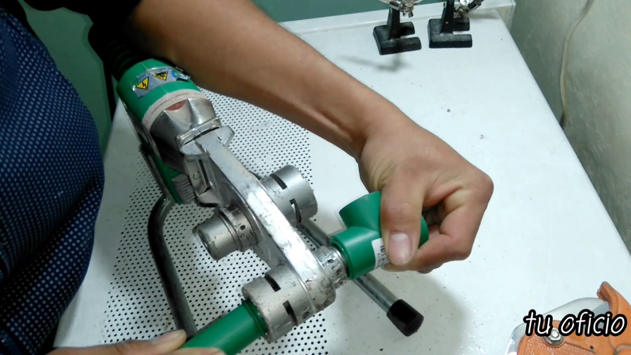 Cómo Termofusionar | trabaja con tubo plus (Termofusión)