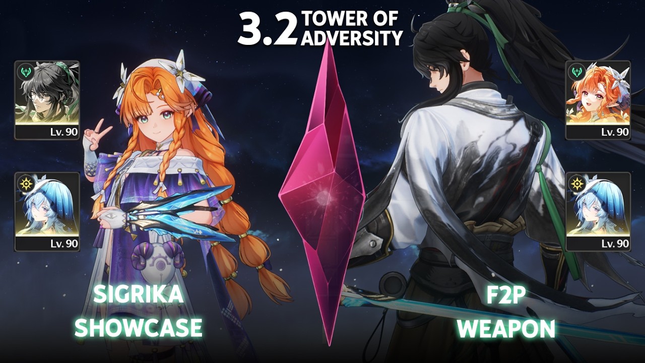 S0 SIGRIKA is Insane! Sigrika F2P Weapon Showcase | Tower of Adversity | Wuthering Waves 3.1