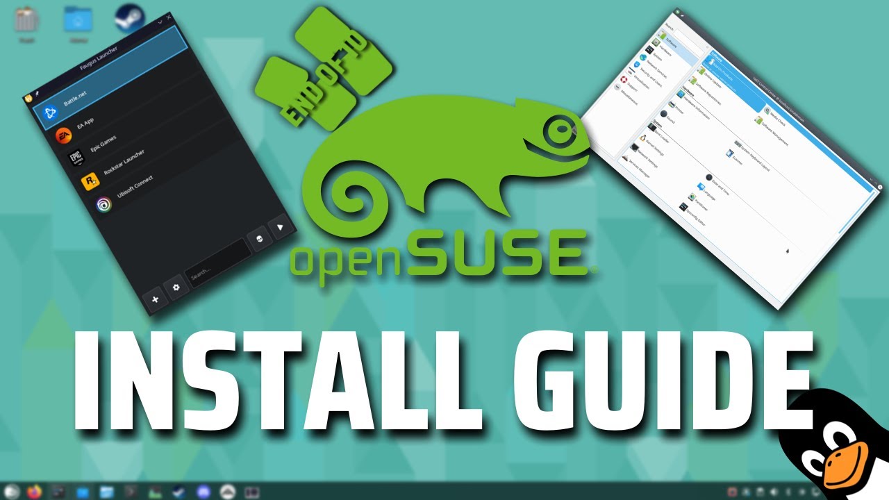 OpenSUSE Tumbleweed Install Guide But For Gaming!