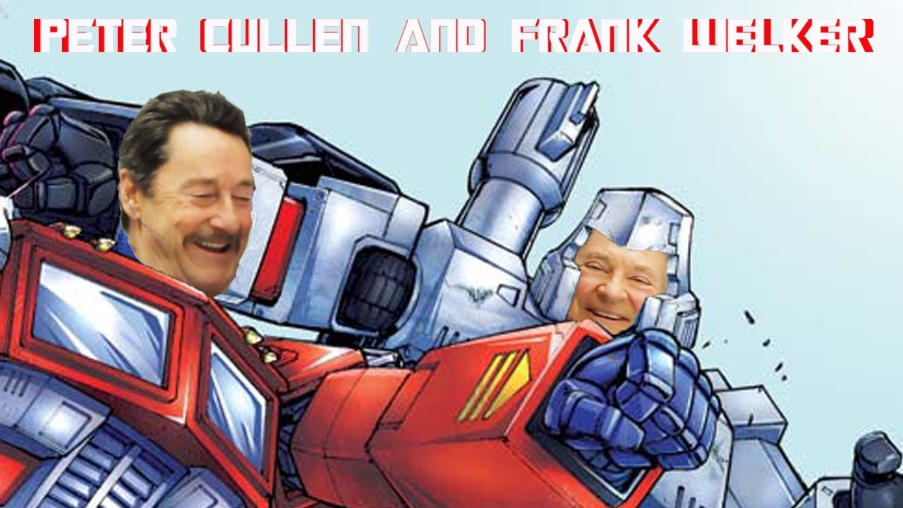 Frank Welker and Peter Cullen - Transformers Panel