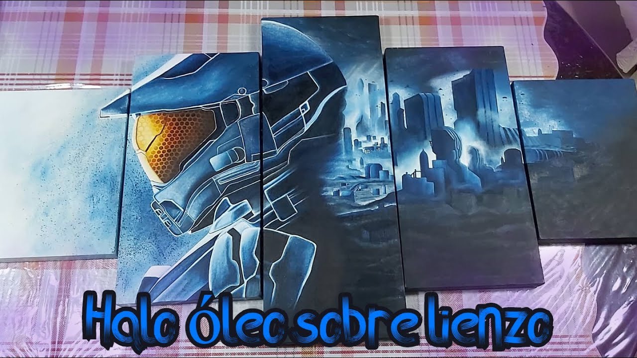 Halo - Óleo sobre lienzo