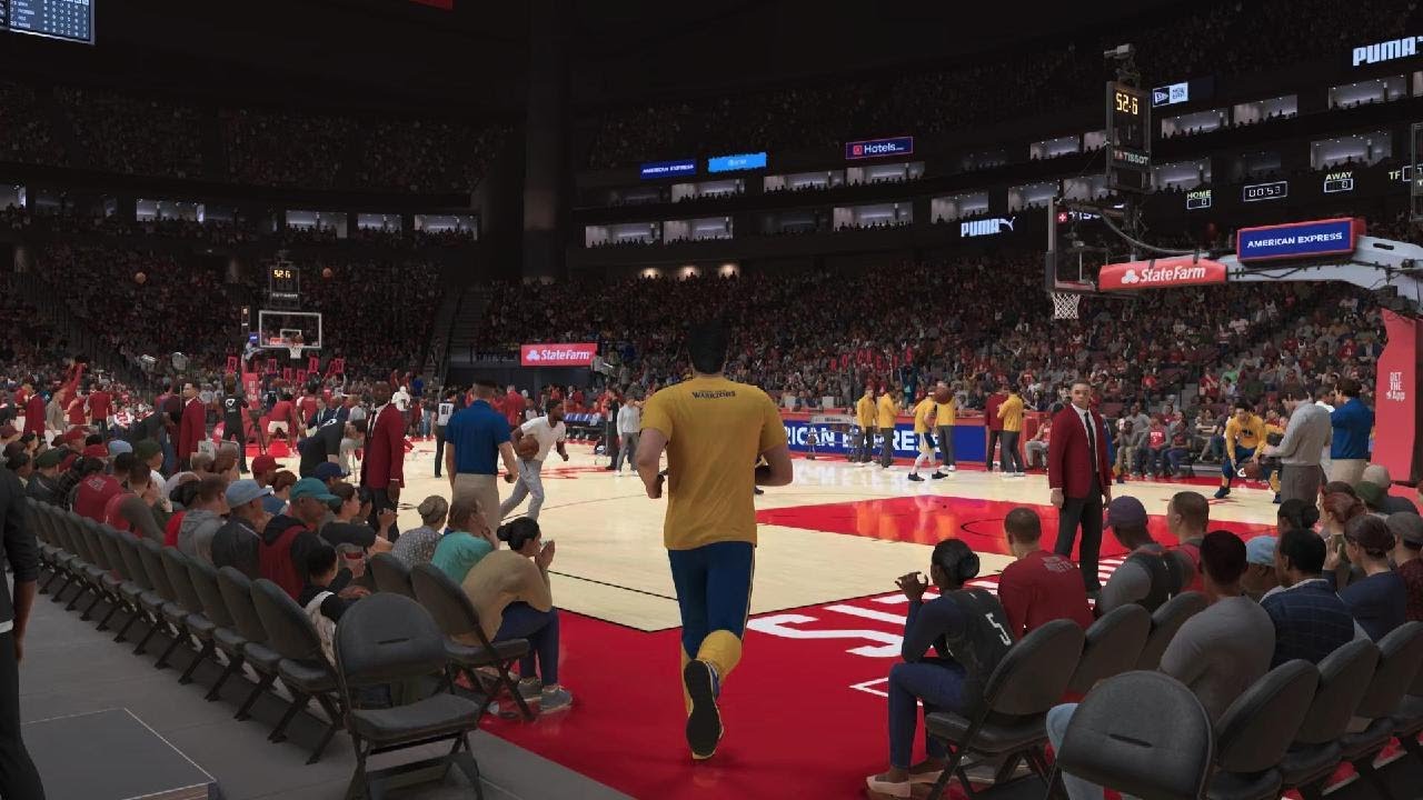NBA 2K25 - New Center Struggles In Warm-ups