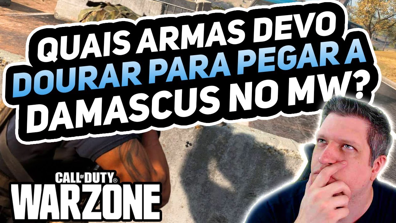 ARMAS NECESSÁRIAS PARA A DAMASCUS NO MW | COD WARZONE