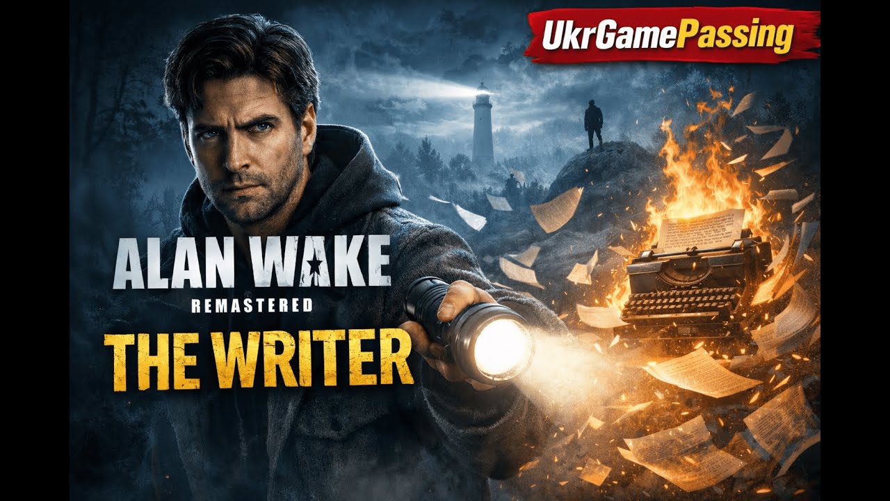 Проходження ALAN WAKE REMASTERED: THE WRITER | No Commentary 2K 60FPS