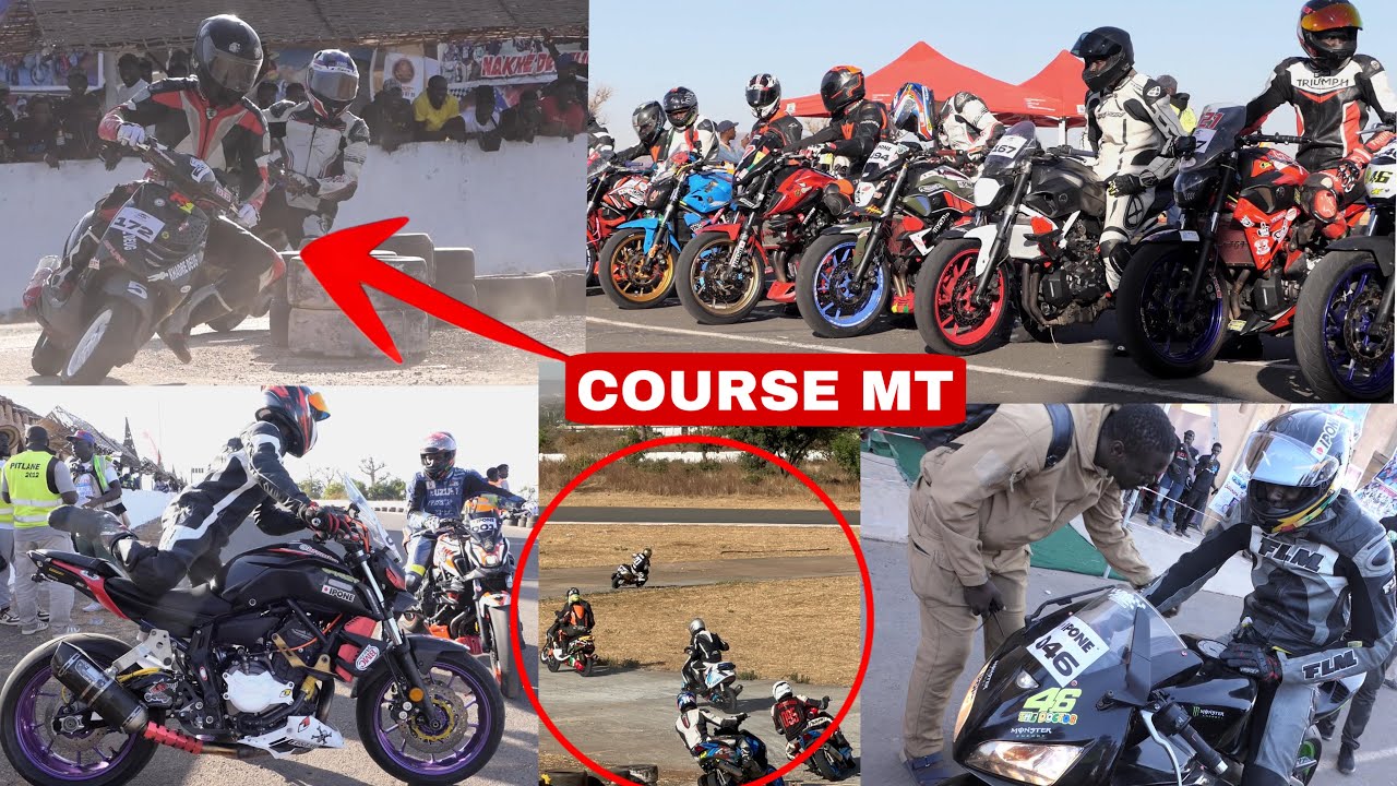 Incroyable: Course Moto MT sindia Dakar Baobab 1er jour Grand Prix avec Mignone All services🏁🏁🏁&hellip;.