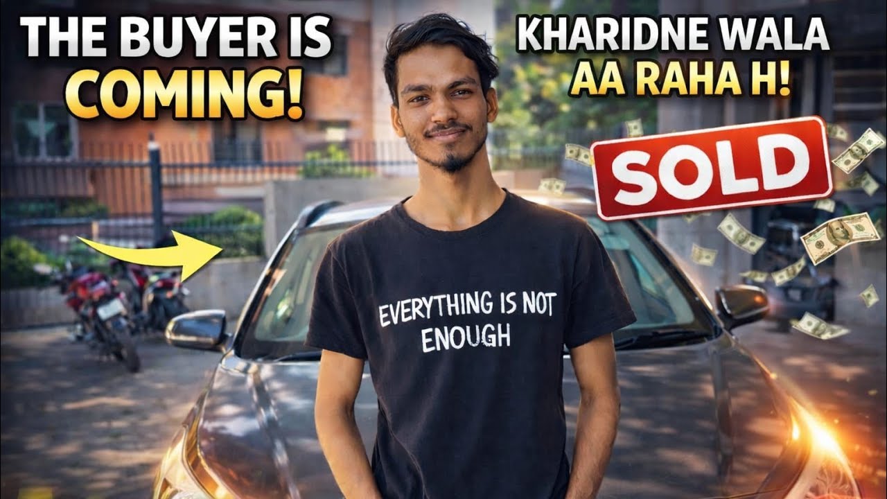 Car Ko Dekhne Aa raha hain