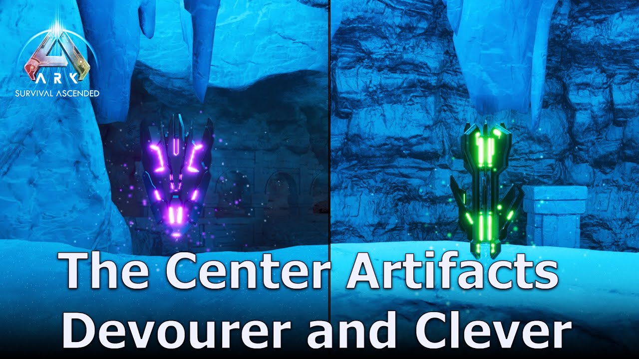 The Ice Cave - The Center - Ark Survival Ascended