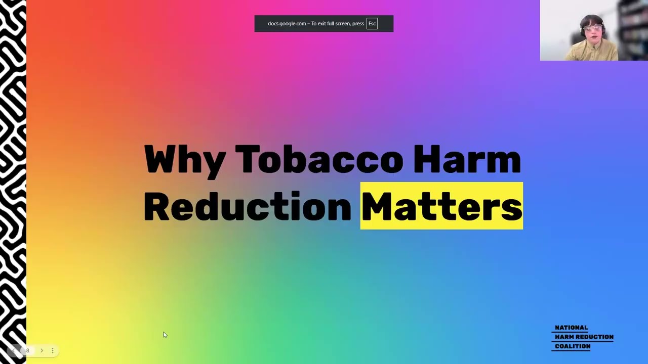 Supporting Choice and Autonomy: The 'How' of Tobacco Harm Reduction (THR)