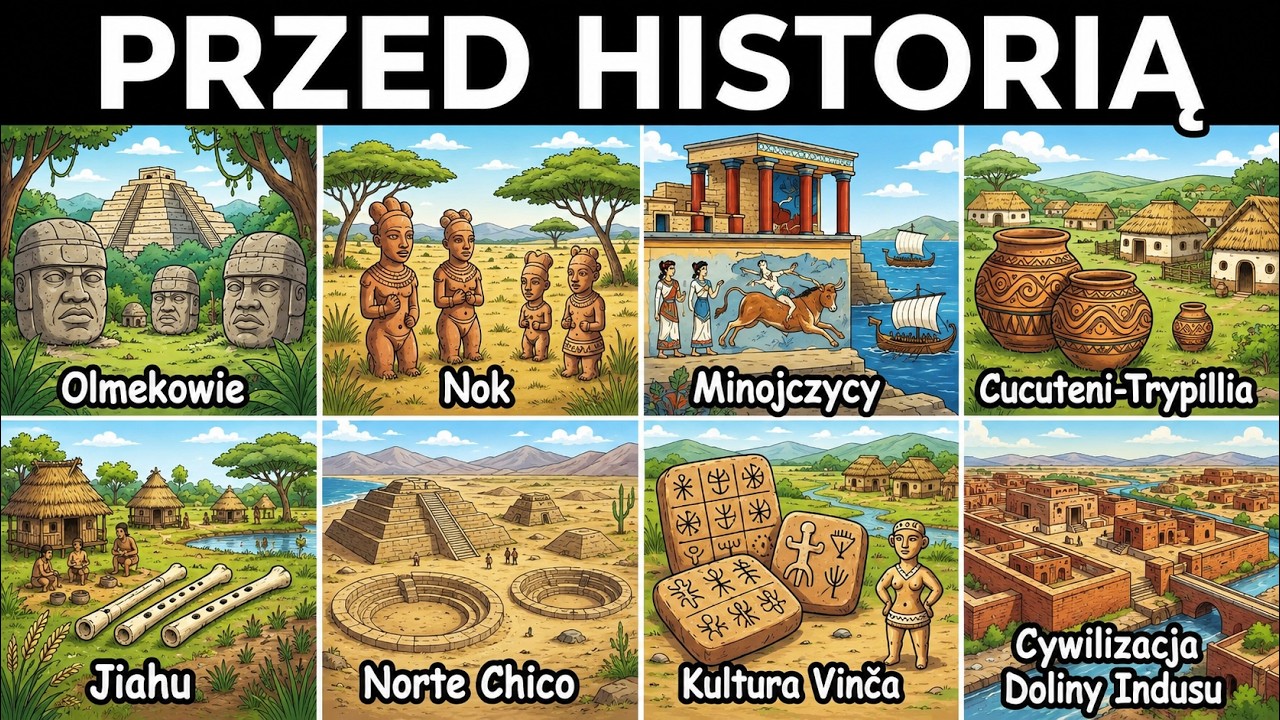 10 Prehistorycznych Cywilizacji, Kt&oacute;re Zmieniły Historię, Jaką Znamy