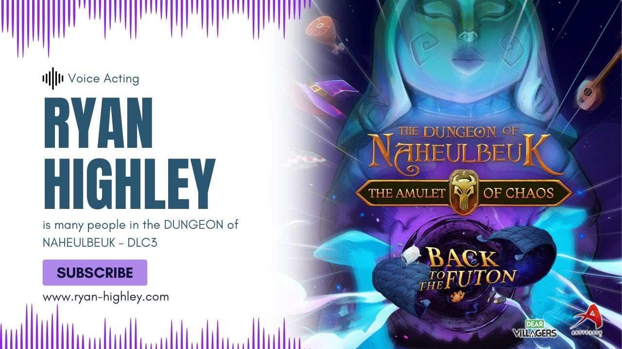 Ryan Highley is many Voices in The Dungeon of Naheulbeuk