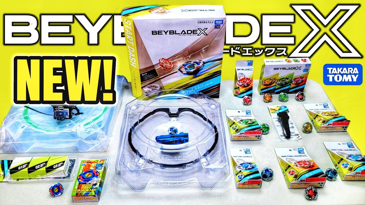 Huge BEYBLADE X Unboxing, Review and Battles - So Many Beyblades!