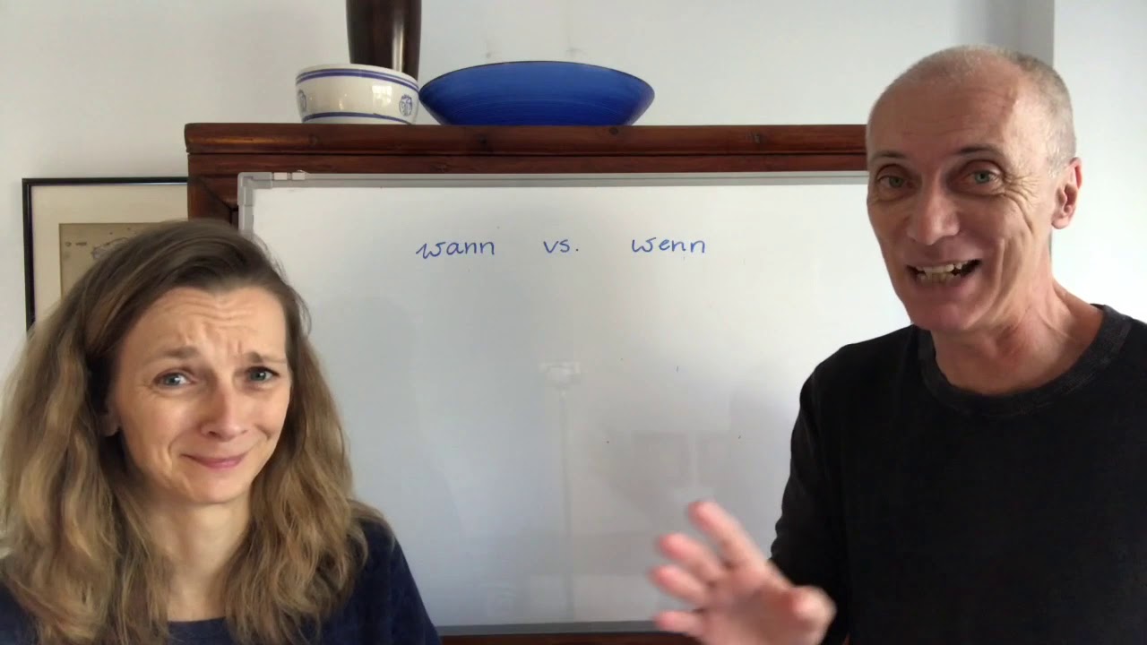 德文詞彙 - wenn vs. wann