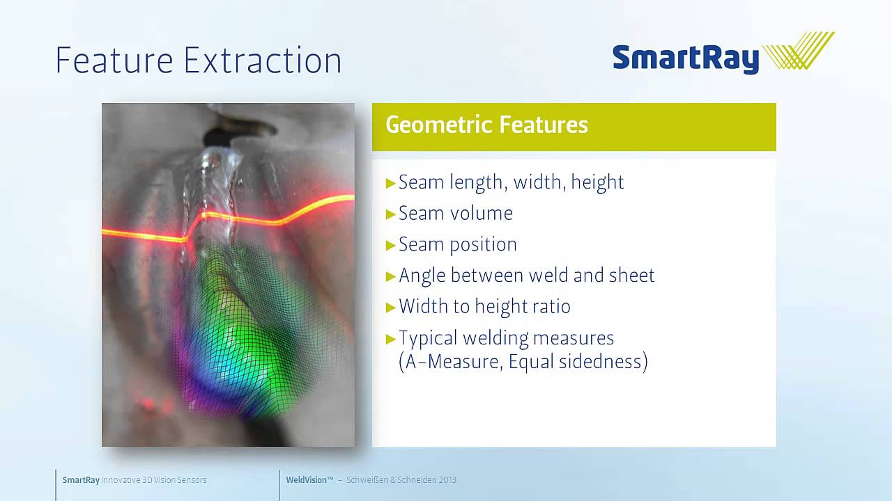 SmartRay 3D Scanners performing weld inspection - WeldVision