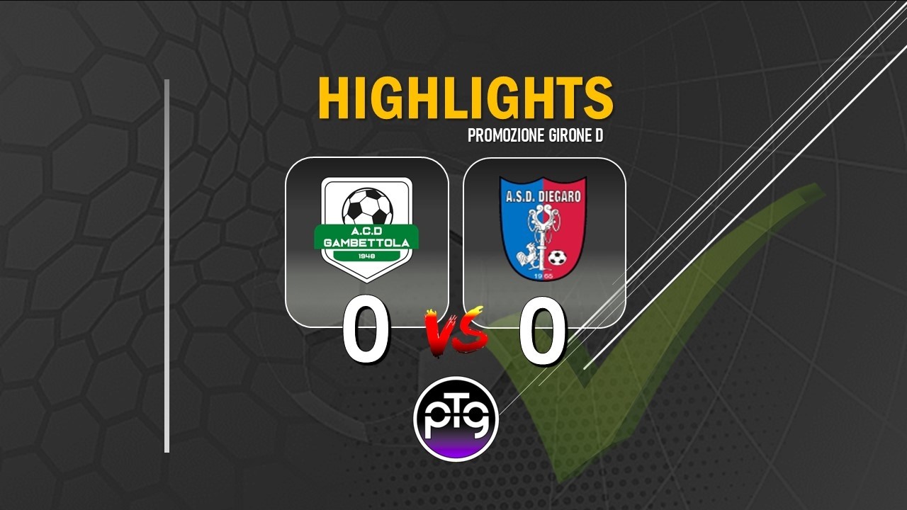 HIGHLIGHTS | Gambettola vs Diegaro 0-0 (Promozione D)