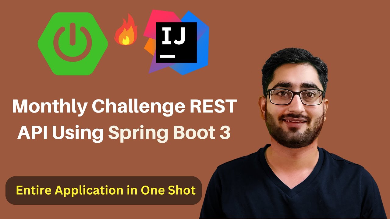 Complete Spring Boot REST API Project Tutorial Course | Spring Boot Tutorial Intellij in 1 Video