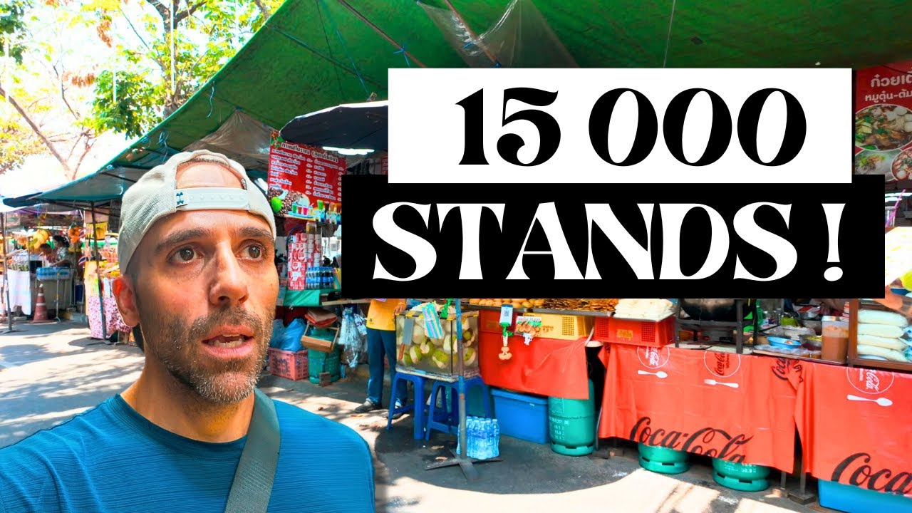 CHATUCHAK MARKET : Le MARCHÉ aux 15 000 STANDS ! Une visite incontournable à BANGKOK