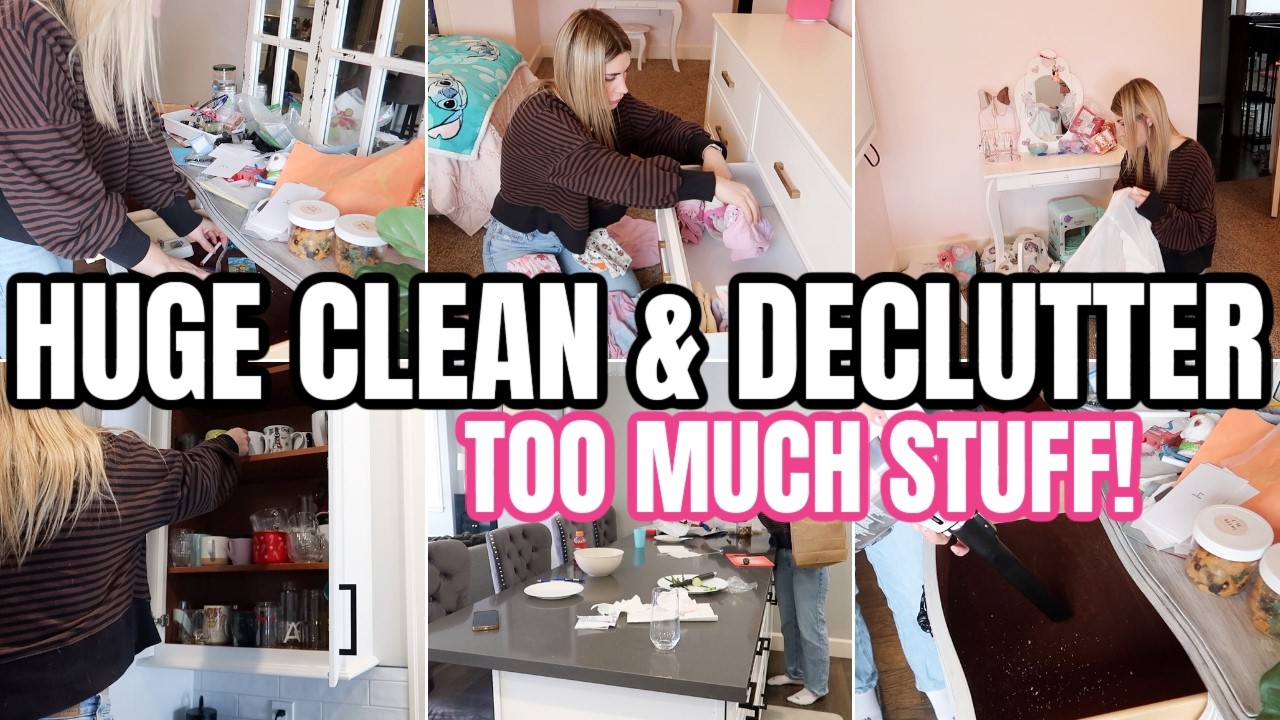 CLEANING & DECLUTTERING MY HOUSE! | CLEANING MOTIVATION | declutter & clean with me 2026