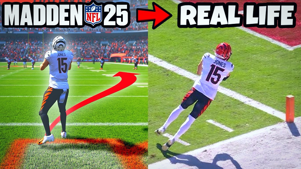 I Recreated TOP PLAYS From NFL Week 7 in Madden 25!